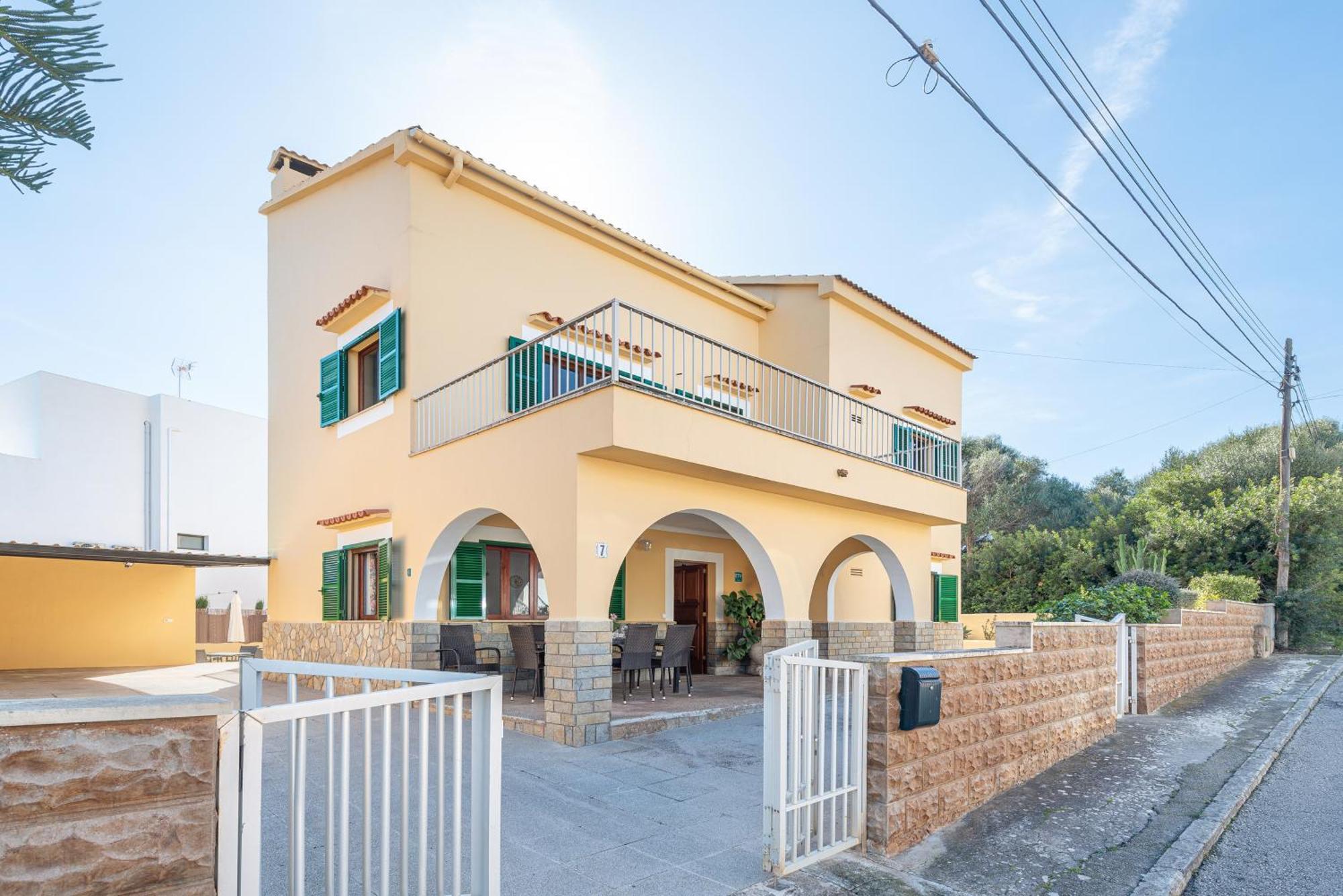 Tradicional Villa Calamar 7 Puerto Colom Exteriör bild