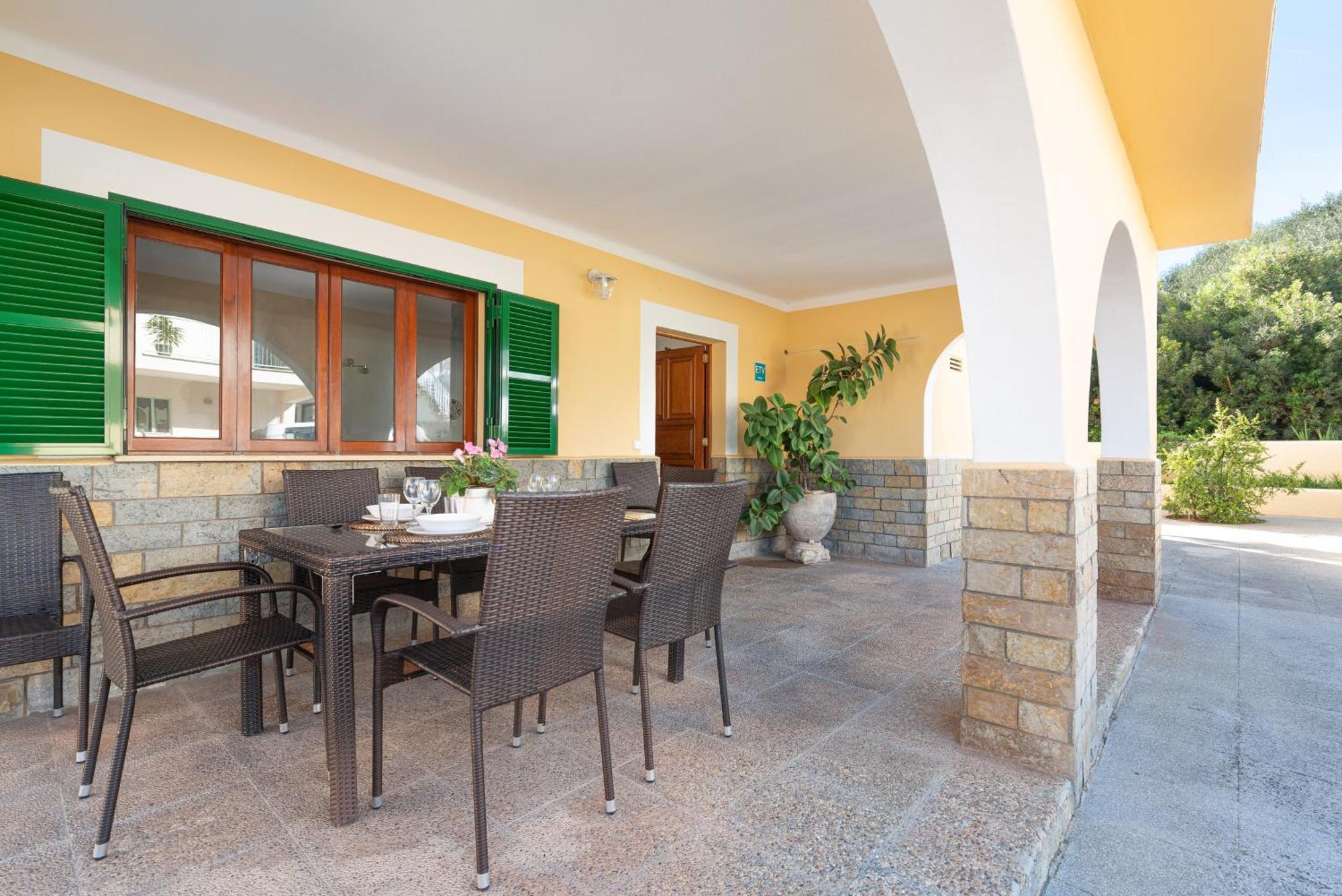 Tradicional Villa Calamar 7 Puerto Colom Exteriör bild